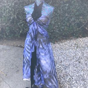 Bebe Size XSmall. Vacation, Sundress, Purple and Black